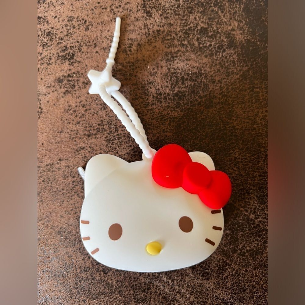Hello Kitty Silicone Zip Coin Pouch